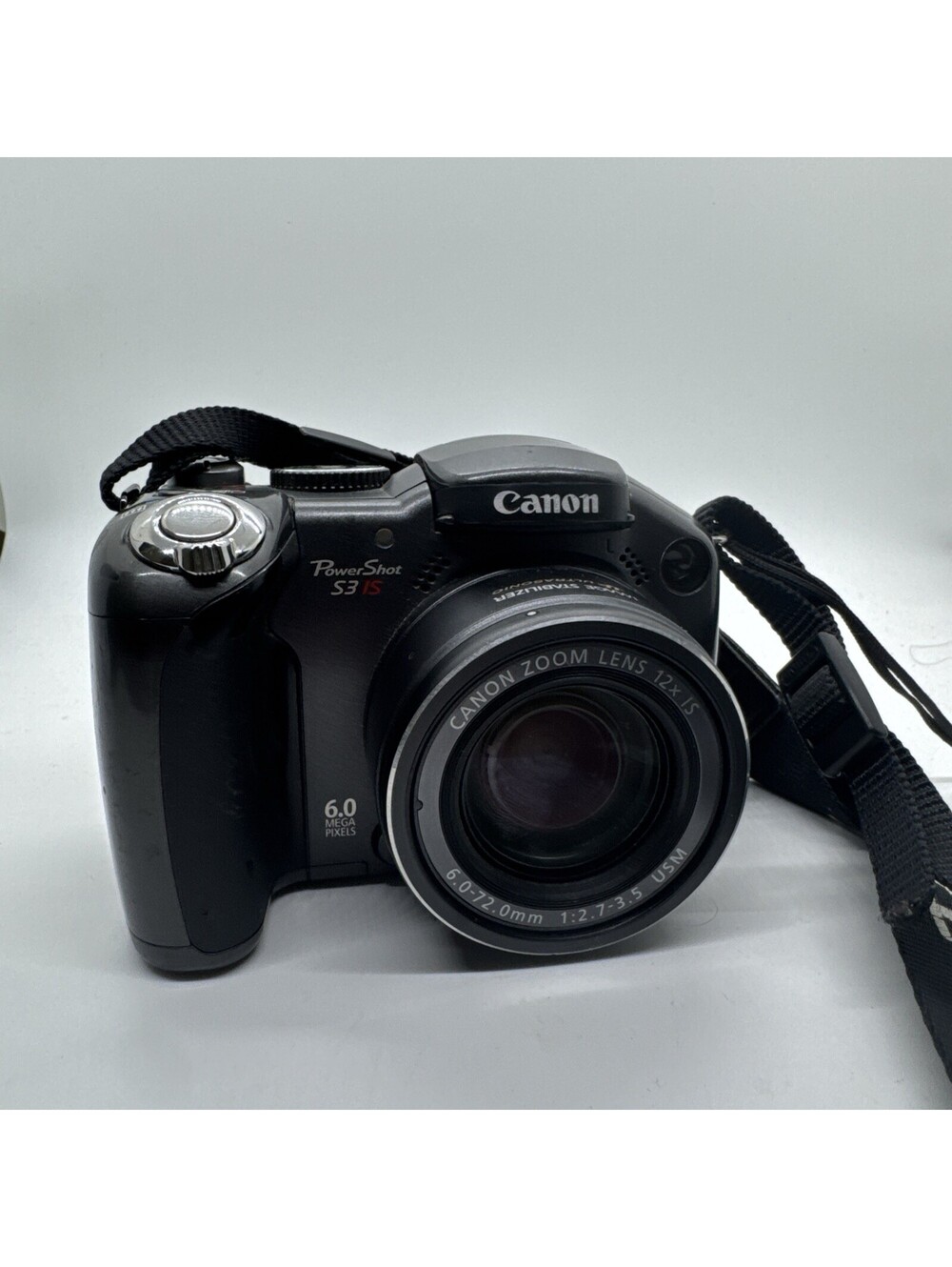 Canon PowerShot S3 IS 6.0MP Digital Camera 12x Optical Zoom Tested